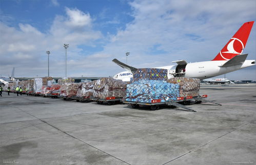 土耳其航空向中国运送人道主义救援物资和医疗用品